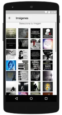 Imagenes Tristes android App screenshot 4